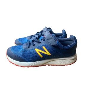 Balance 455v2 Boys Size 4.5 Blue Running Shoes Athletic Sneakers